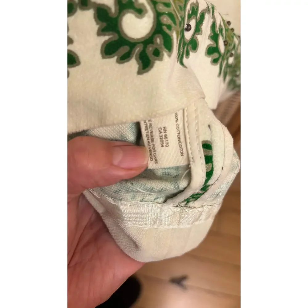Free People Bird of Paradise embroidered blue Peacock mini dress sz2 - Picture 8 of 16